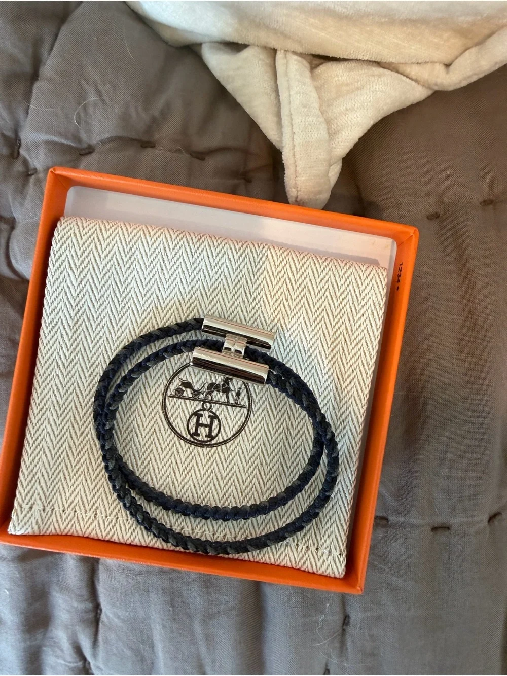 Hermes Tournis Tresse bracelet